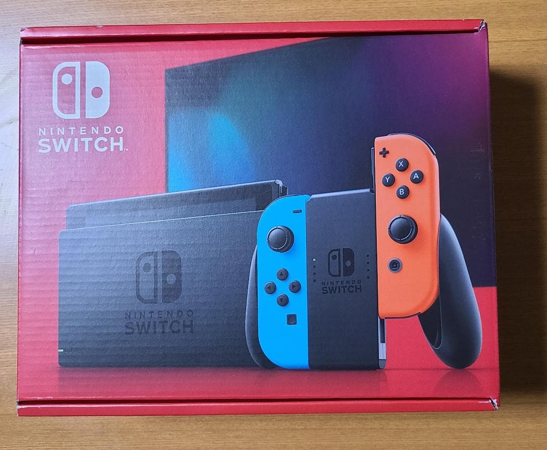 新品 Nintendo Switch 本体 ネオンブルー/ネオンレッド Nintendo Switch 本体【Joy-Con(L) ネオンブルー/(R) ネオンレッド